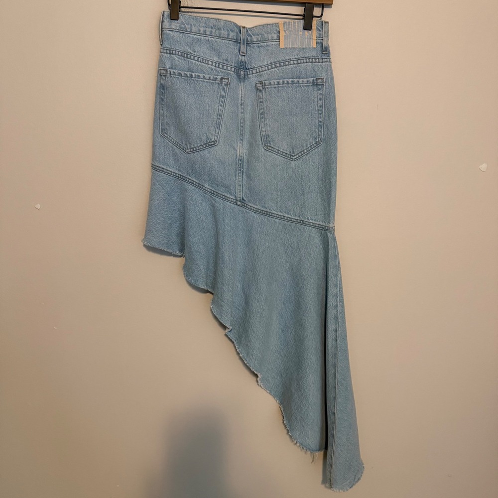 Snacks Mother Crinkle Cut Skirt Sweet And Sour 26 Denim Y2k Boho Indie Sleeze View 6